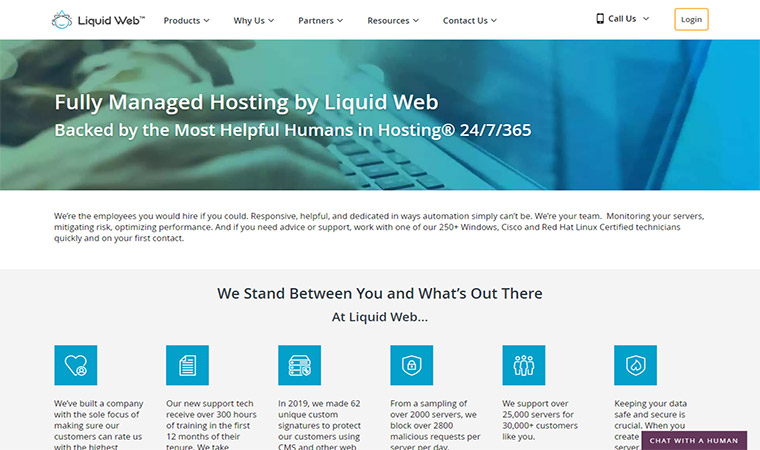 Liquid Web Fully Managed Web Hosting
